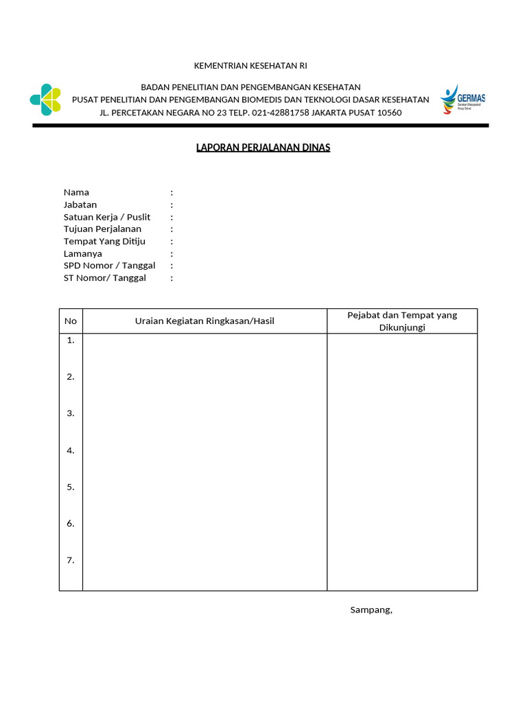 Laporan Perjadin RKD Tim 3 | PDF