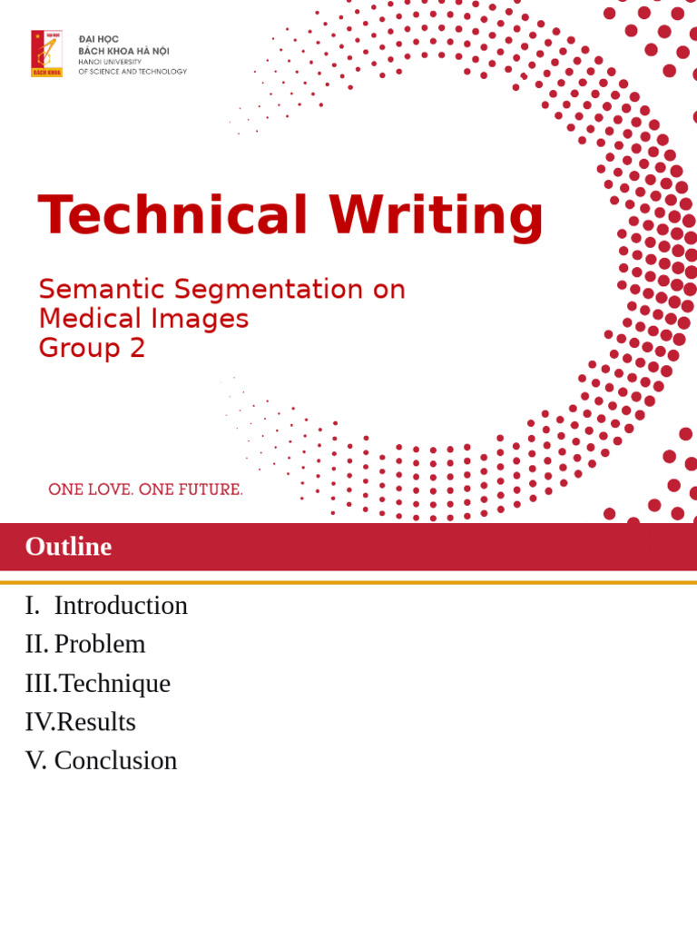 Hust PPT Template 2022 Red 4x3-1 | PDF | Image Segmentation | Deep Learning
