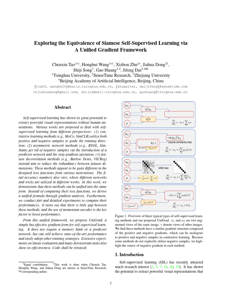 Exploring The Equivalence of Siamese Self-Supervised Learning Via A ...