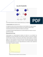 Ley de Coulomb