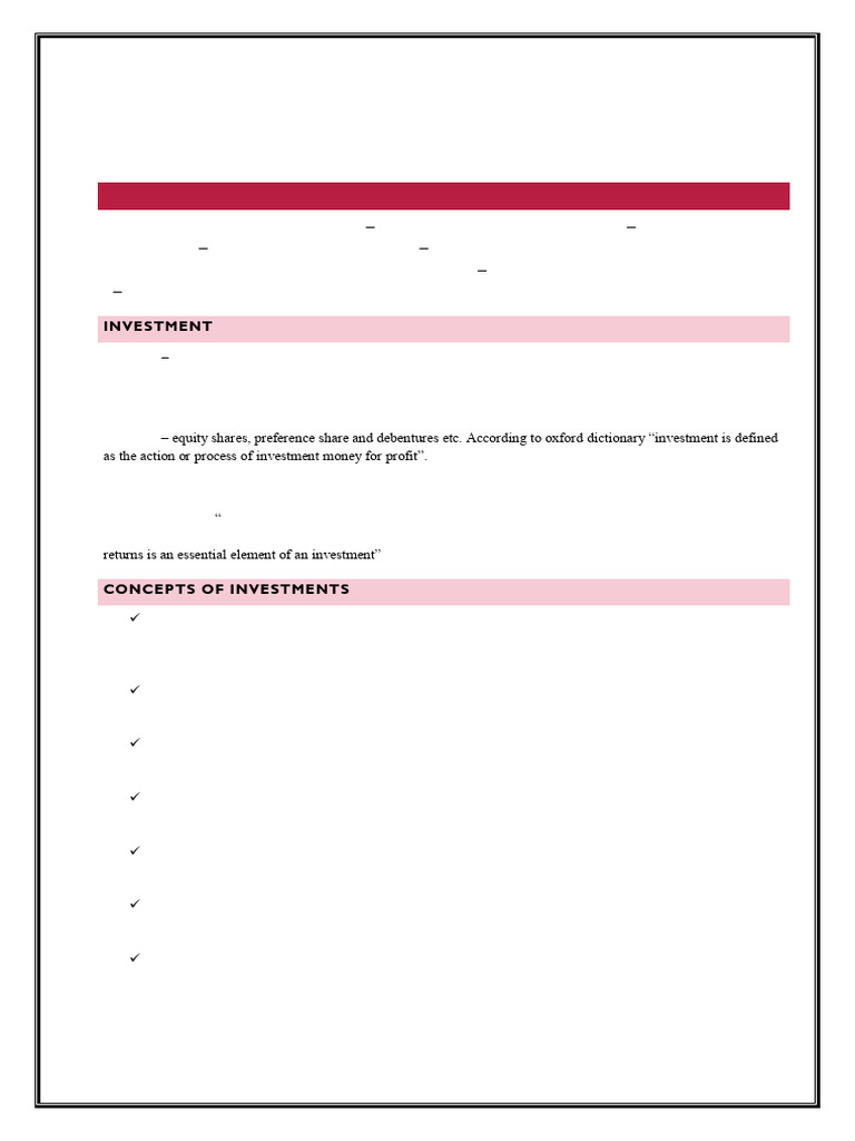 Investment Management Fundamentals | PDF | Derivative (Finance) | Investing
