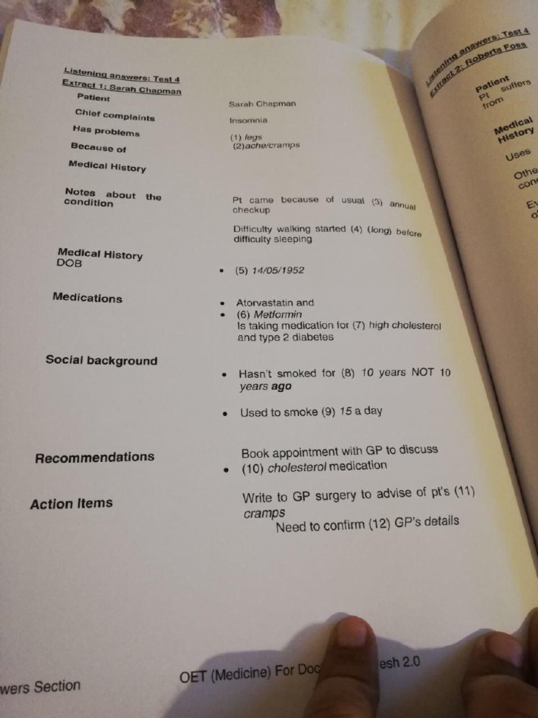 Test 4 Sarah Champman | PDF