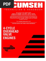 Download Tecumseh 4-Cycle OHV Engines Service Information by ferg9020 SN88197200 doc pdf