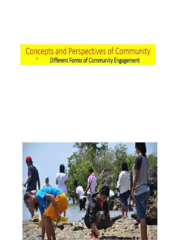 Understanding Community Dynamics and Empowerment | PDF