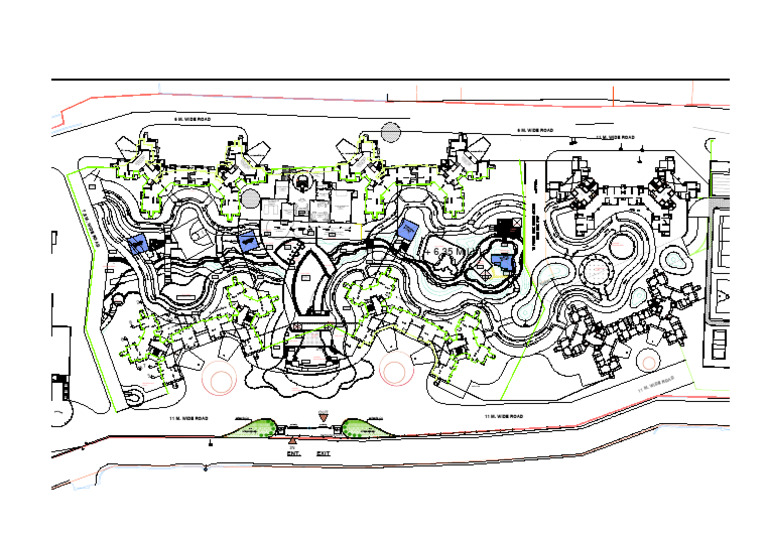 Society Layout Plan Overview | PDF