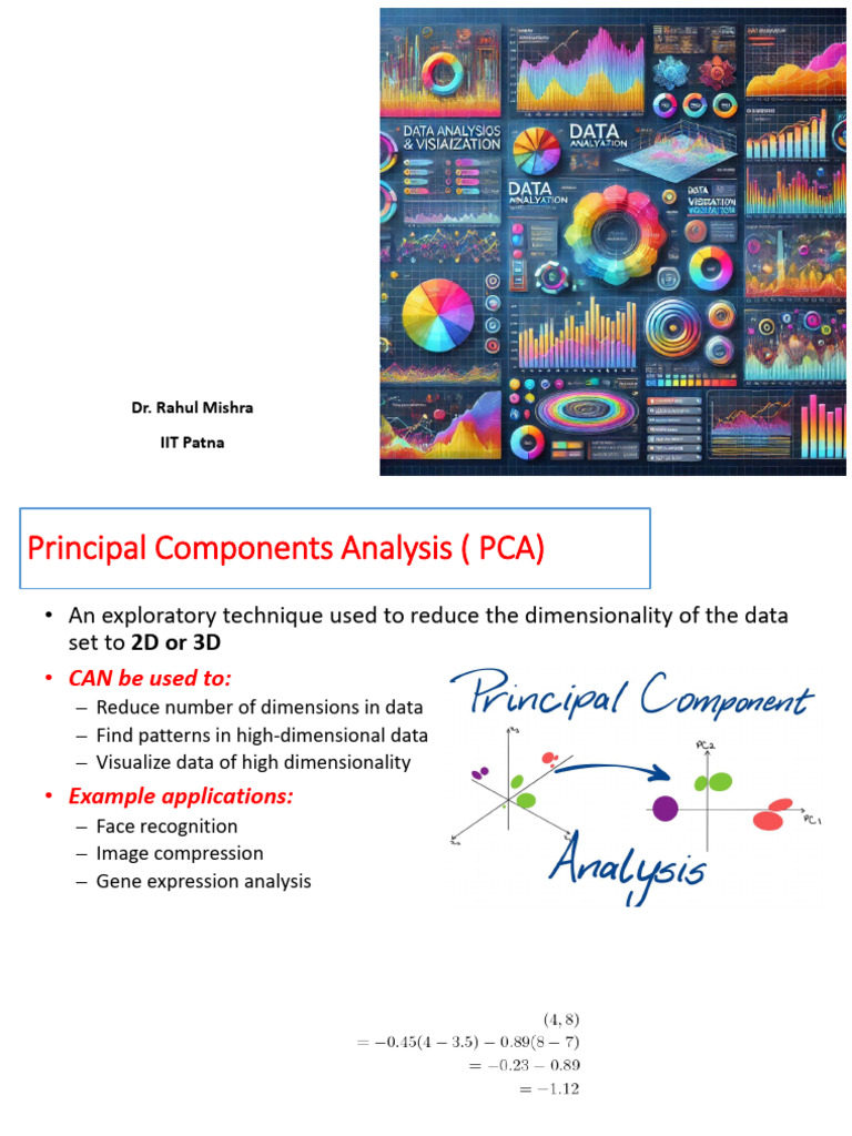 Lecture 18 | PDF | Principal Component Analysis | Algorithms