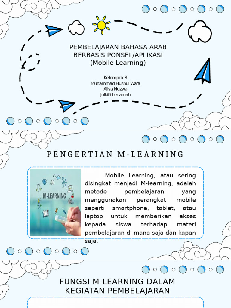 Aplikasi M-learning untuk Bahasa Arab | PDF