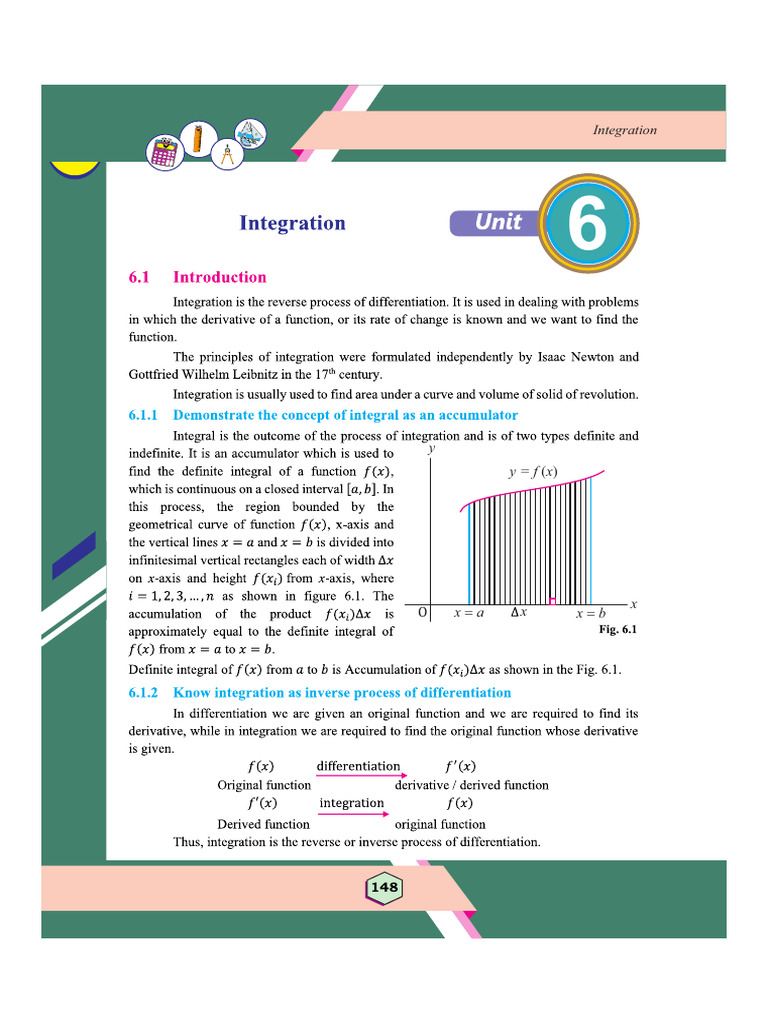 Class 12 Maths Chapter 7: Integration | PDF