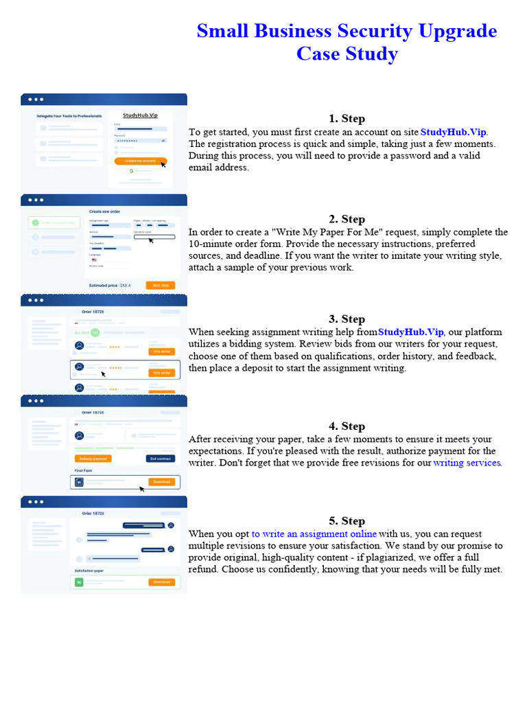 Small Business Security Upgrade Case Study | PDF | Retreat (Spiritual)
