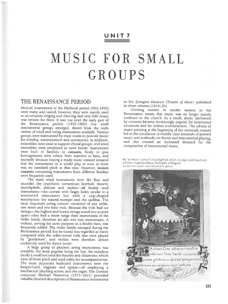 Renaissance Handout | PDF
