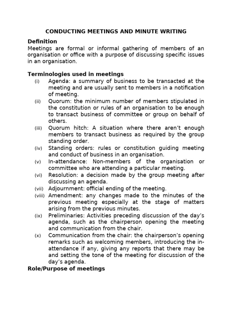 Meeting Minutes: Separate vs Combined | PDF | Committee | Agenda (Meeting)