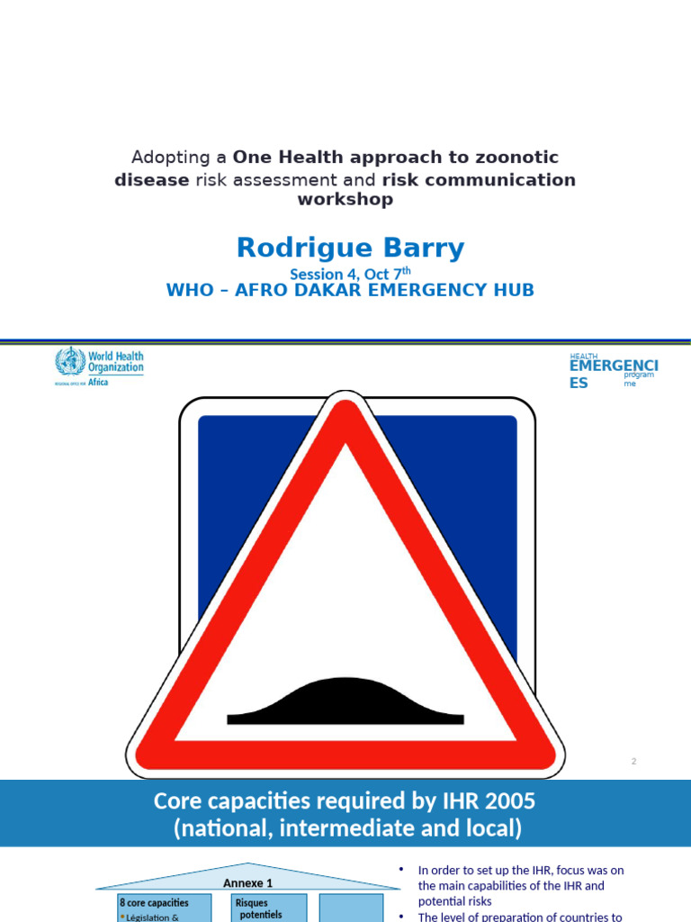 One Health Approach to Risk Communication | PDF | Communication