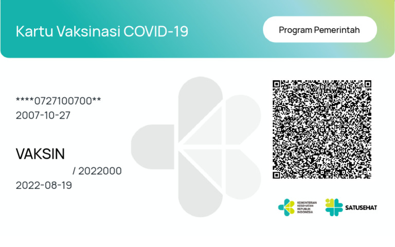 Vaccine Certificate Dose 3 M Fausi Ramadan | PDF