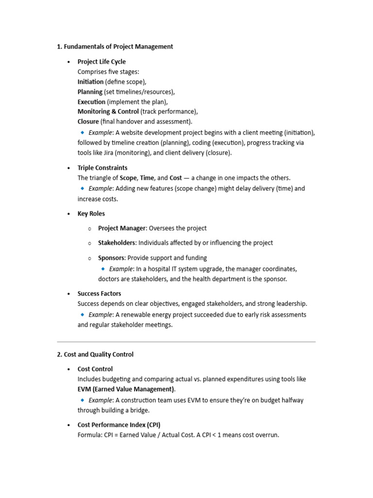 Project Management Essentials Overview | PDF | Project Management ...