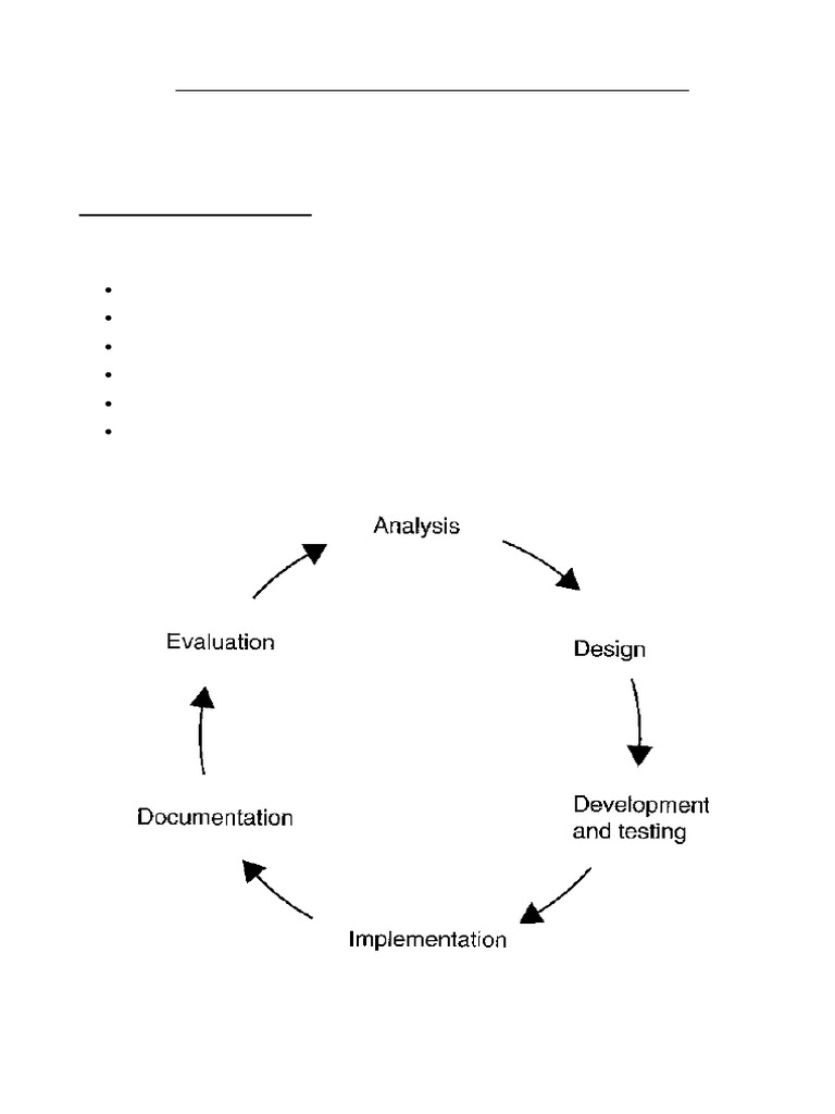 Overview of System Development Life Cycle | PDF | Computing | Computer ...