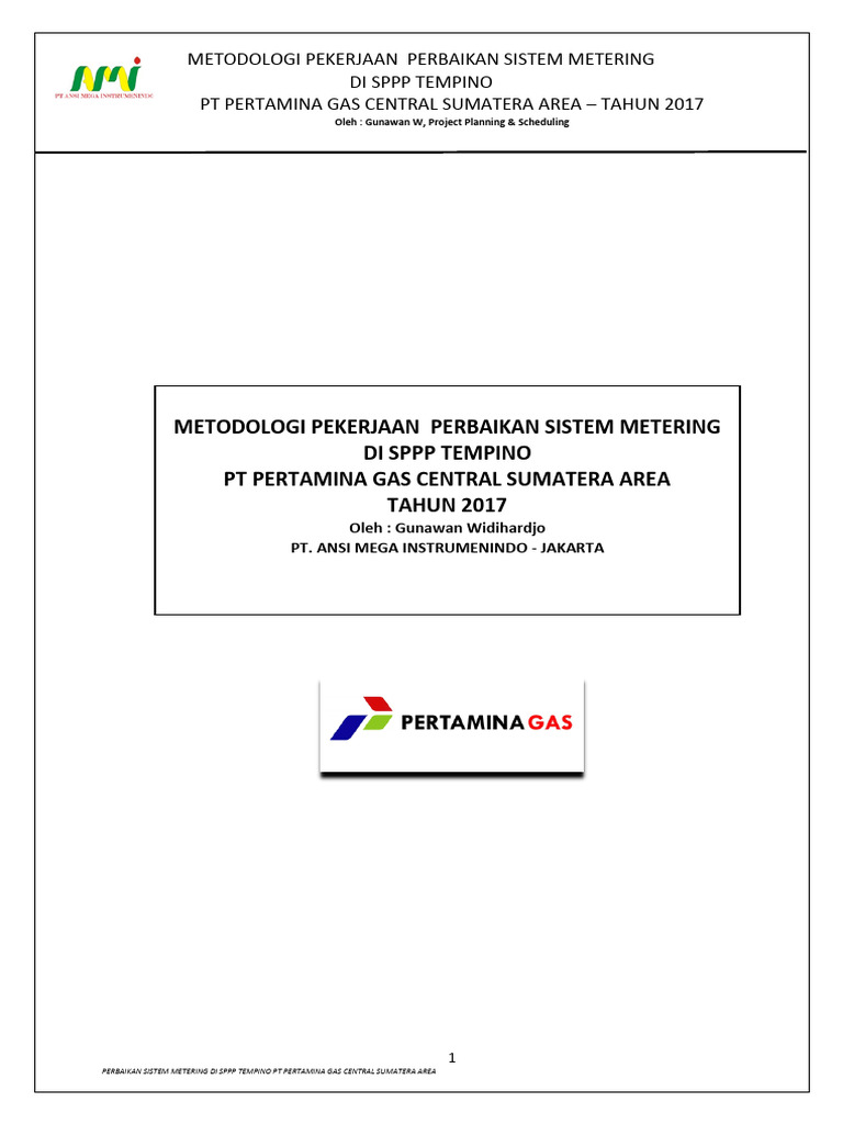 Metodologi Perbaikan Metering SPPP | PDF