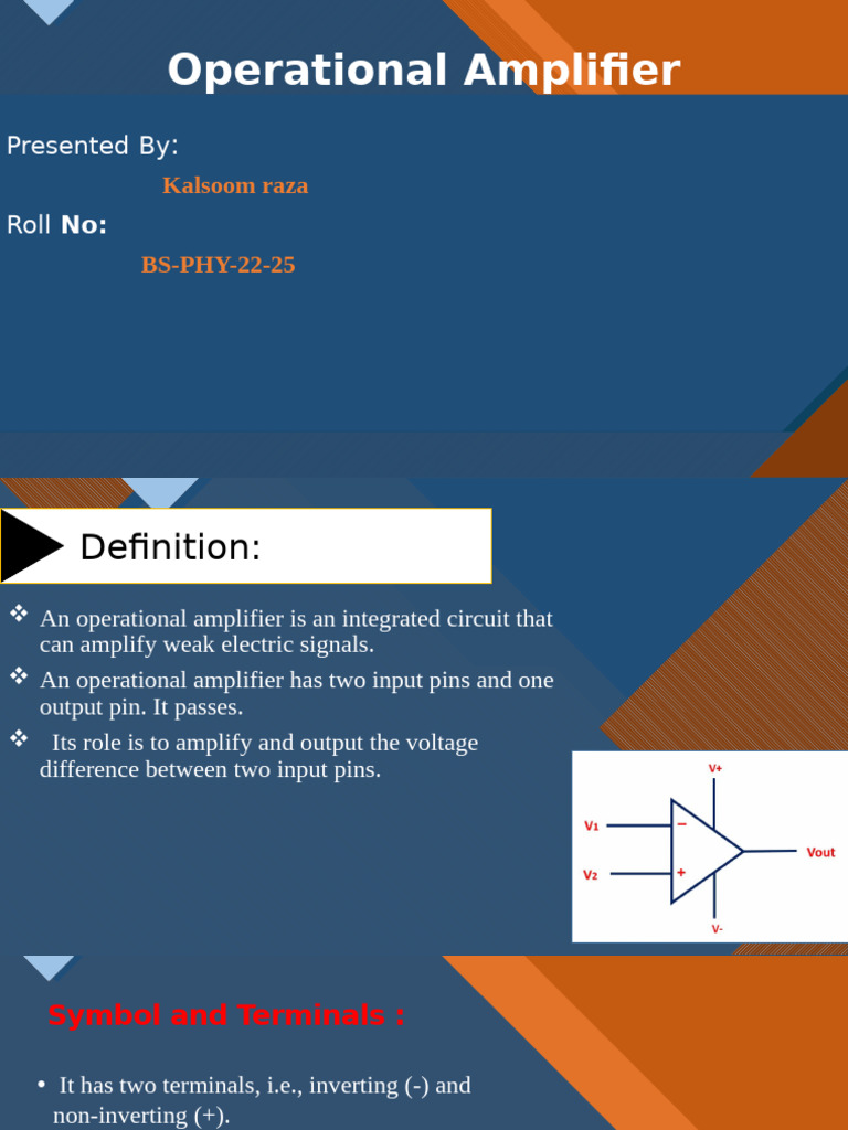 Understanding Operational Amplifiers | PDF | Operational Amplifier ...