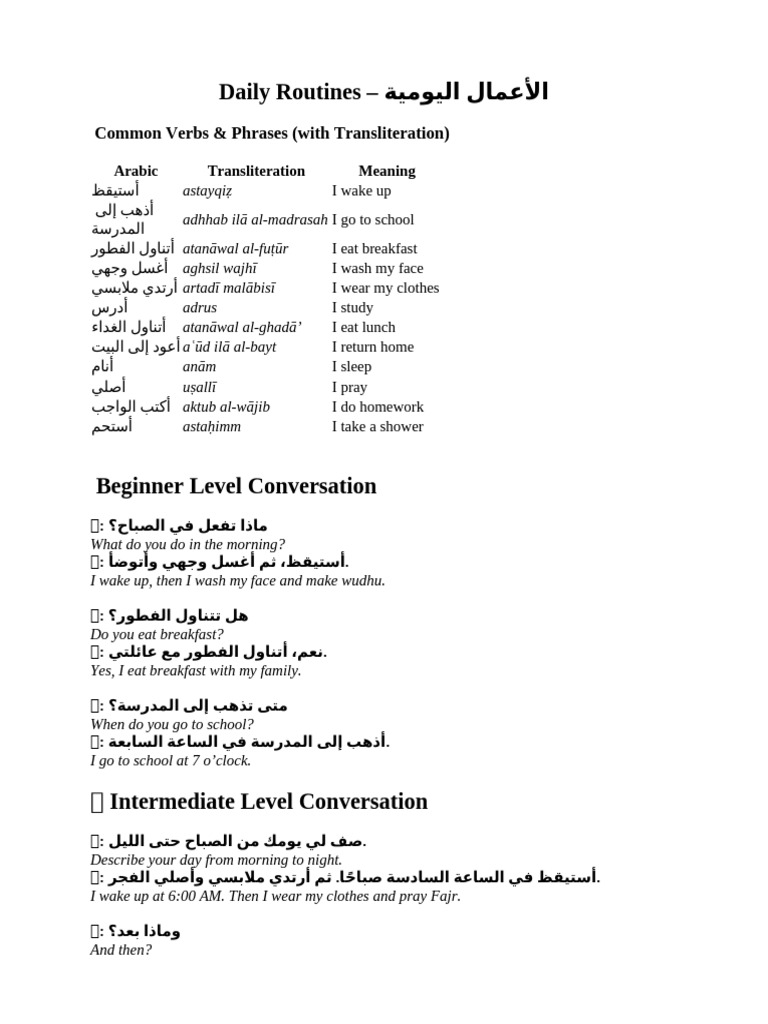Modern Arabic | PDF