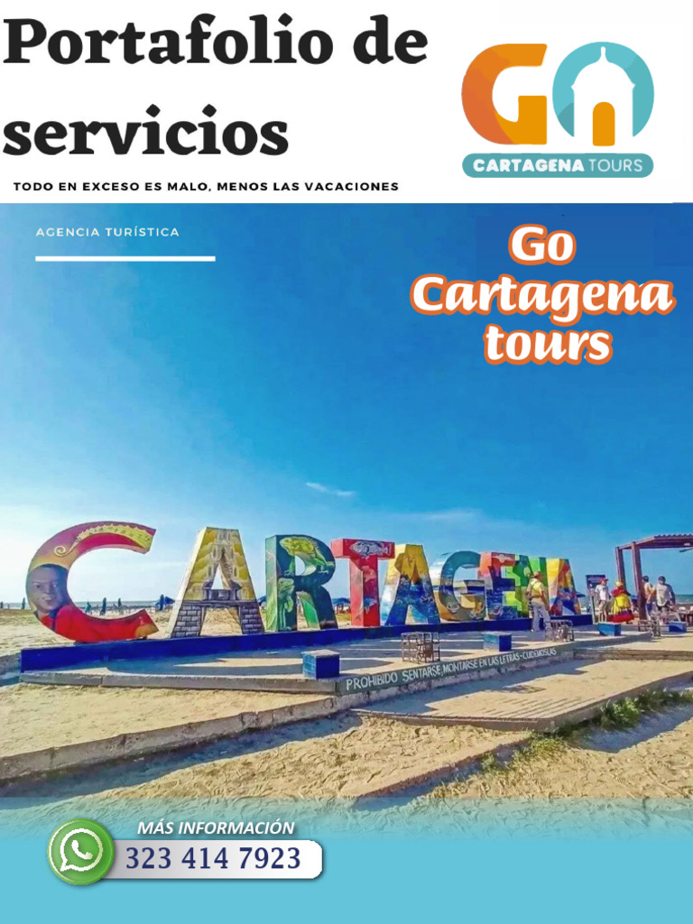 Tours en Cartagena: Reservas al 323 414 7923 | PDF