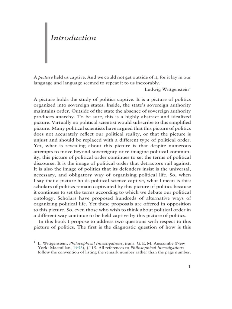 Day 1 Captives of Sovereignty - (Introduction) | PDF | Epistemology ...