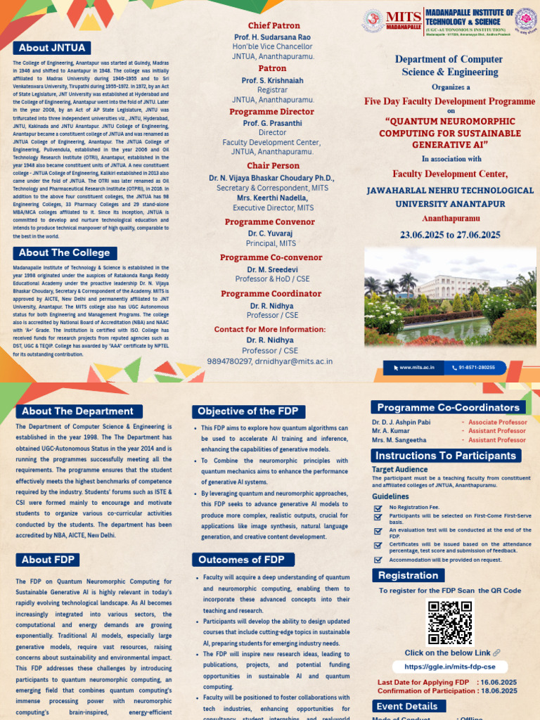 FDP on Quantum Neuromorphic Computing | PDF