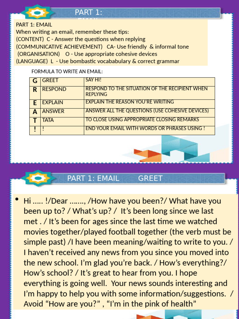 Writing Module Lower Forms - Presentation | PDF | Linguistics ...