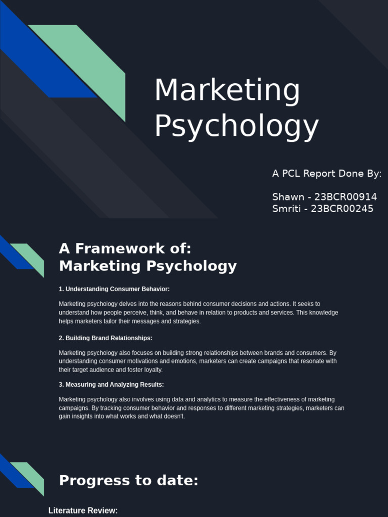 Marketing Psychology | PDF | Consumer Behaviour | Marketing
