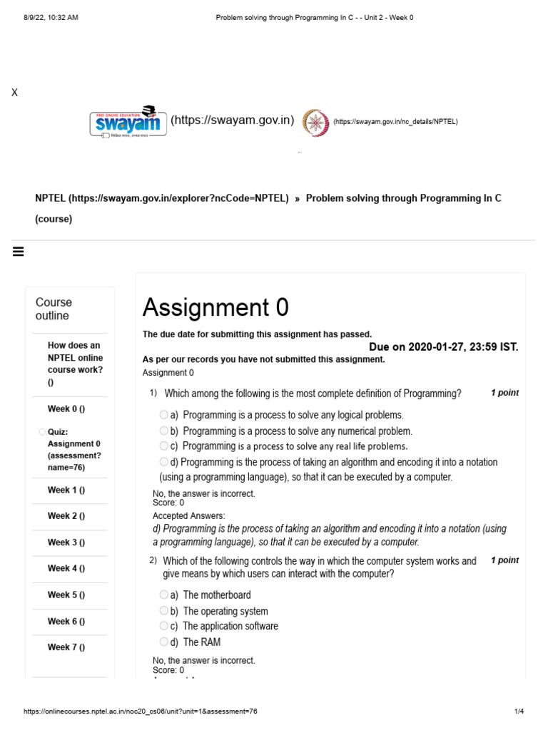 C Programming Problem Solving Unit 2 | PDF | Reserved Word | Computer ...