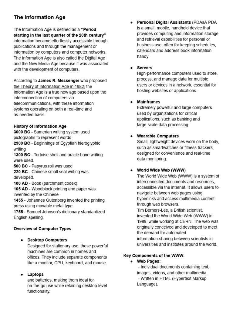 Understanding the Information Age | PDF | Genetically Modified Organism ...
