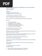 Real vs. Make-Believe Lesson Plan | PDF