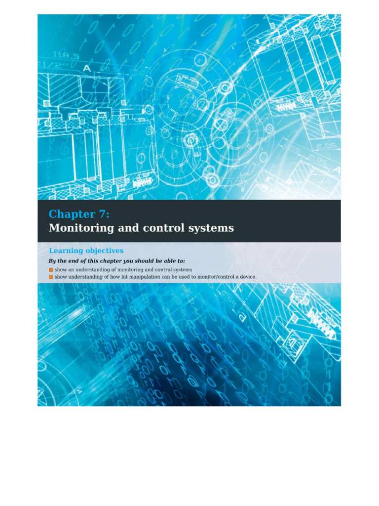Monitoring and Control Systems Overview | PDF | Sensor | Analog To ...