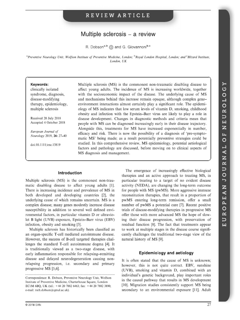MS Review | PDF