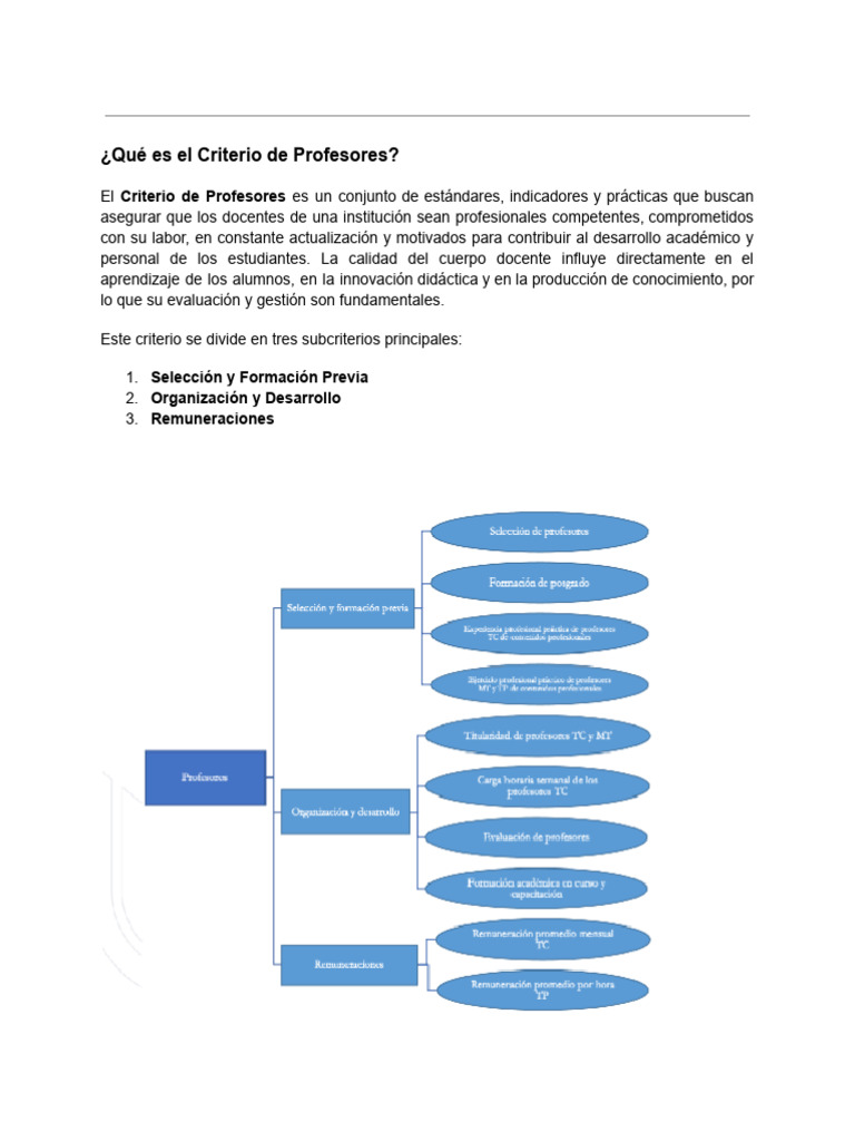 Criterios para la Selección Docente | PDF | Evaluación | Maestros