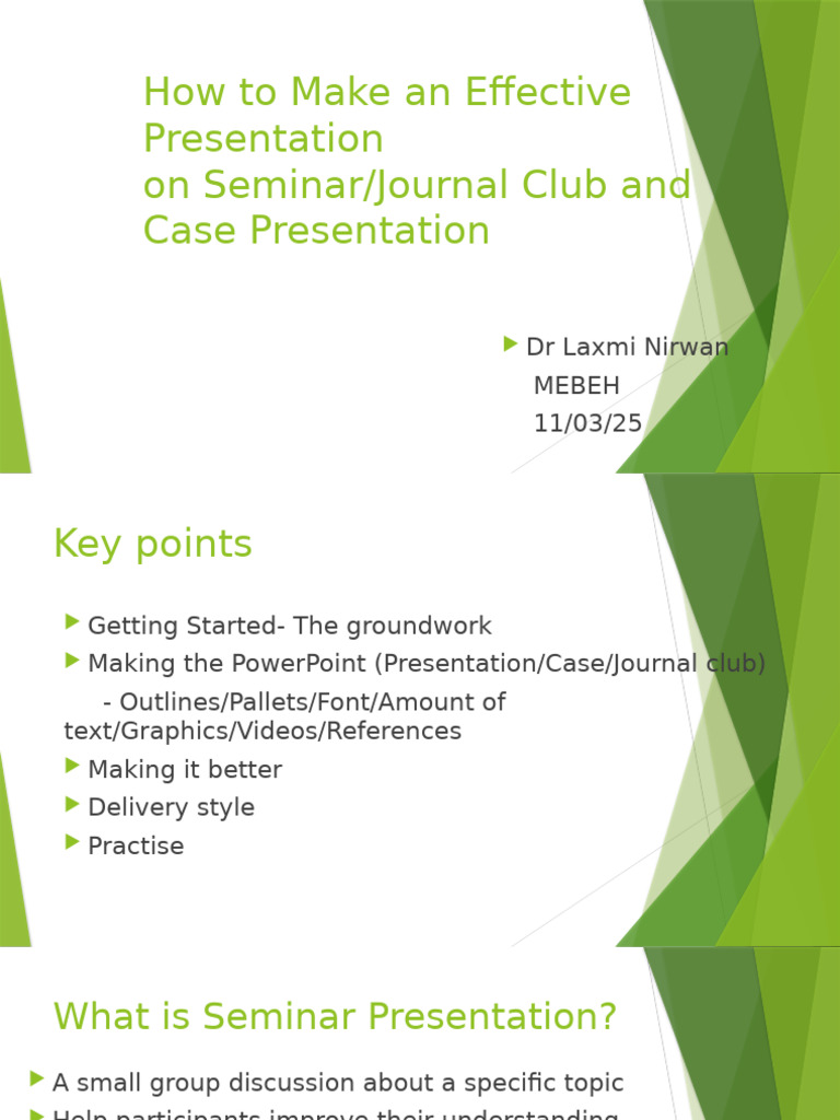 Effective Seminar Presentation Tips | PDF | Typefaces | Microsoft Power ...