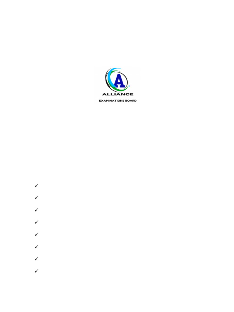 Mathematics Alliance Mocks 2025 250509 183850 | PDF