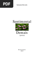 Salomão Rovedo - Sentimental Demais (Poesia)
