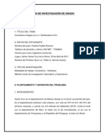 Plan de Investigación de Grado