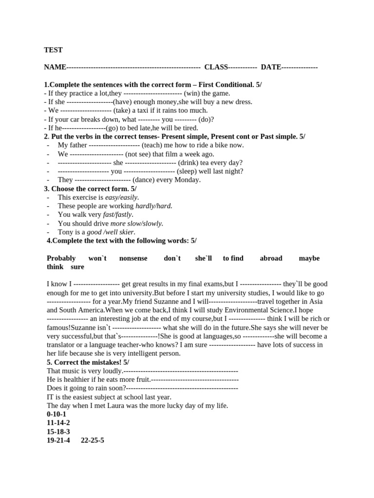 Test Prvi Razredi A | PDF | Language Families | Languages