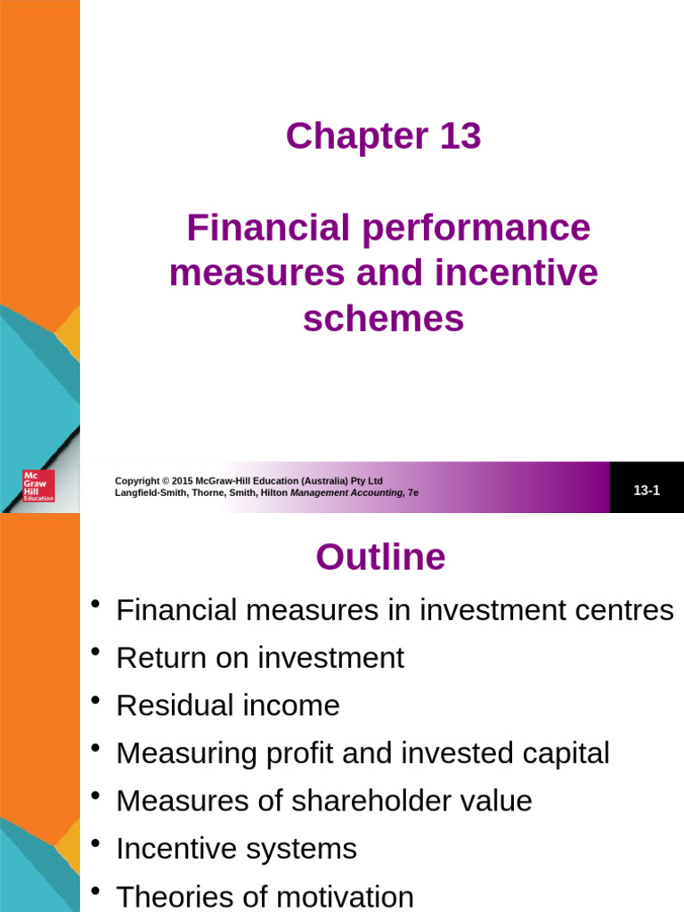 Financial Performance Measures Overview | PDF | Incentive | Return On ...