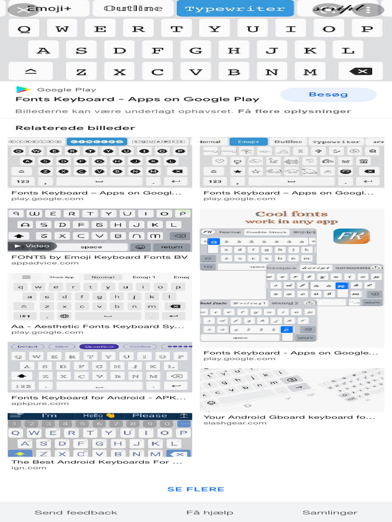 Text Keyboard - Google Søgning 2 | PDF