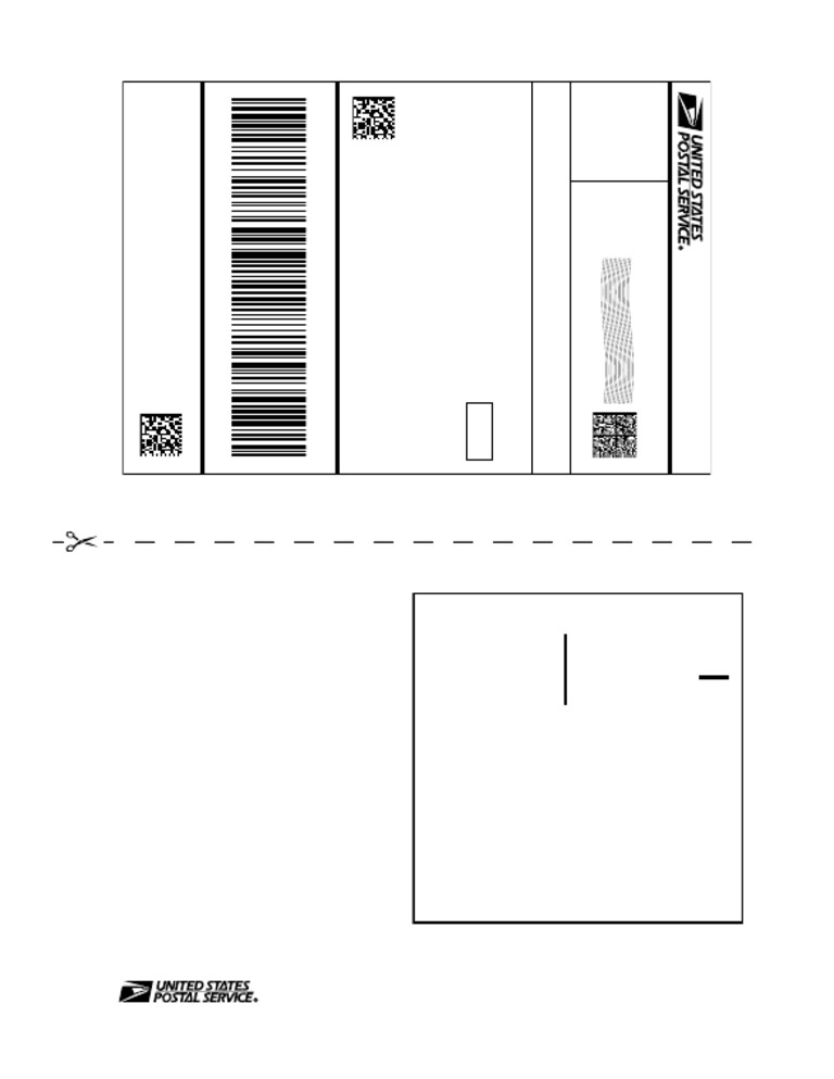USPS Ground Advantage Shipping Label | PDF | United States Postal ...