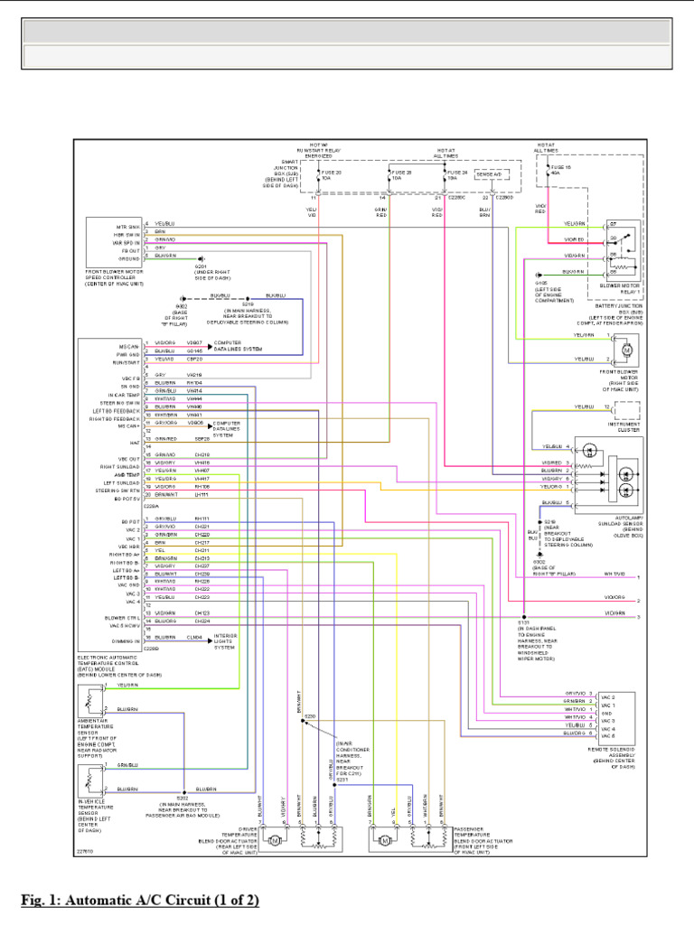 2006 Ford Explorer Wiring Diagrams | PDF | Trunk (Car) | Headlamp