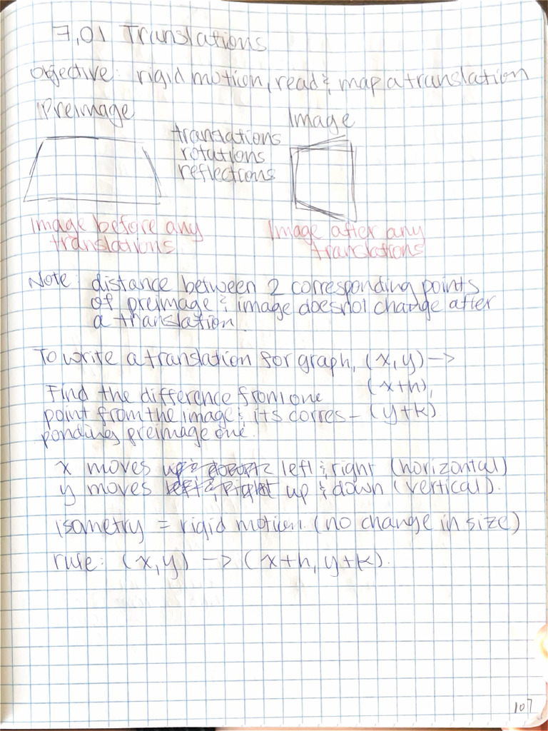 Unit7 Notes-1 Geometry | PDF