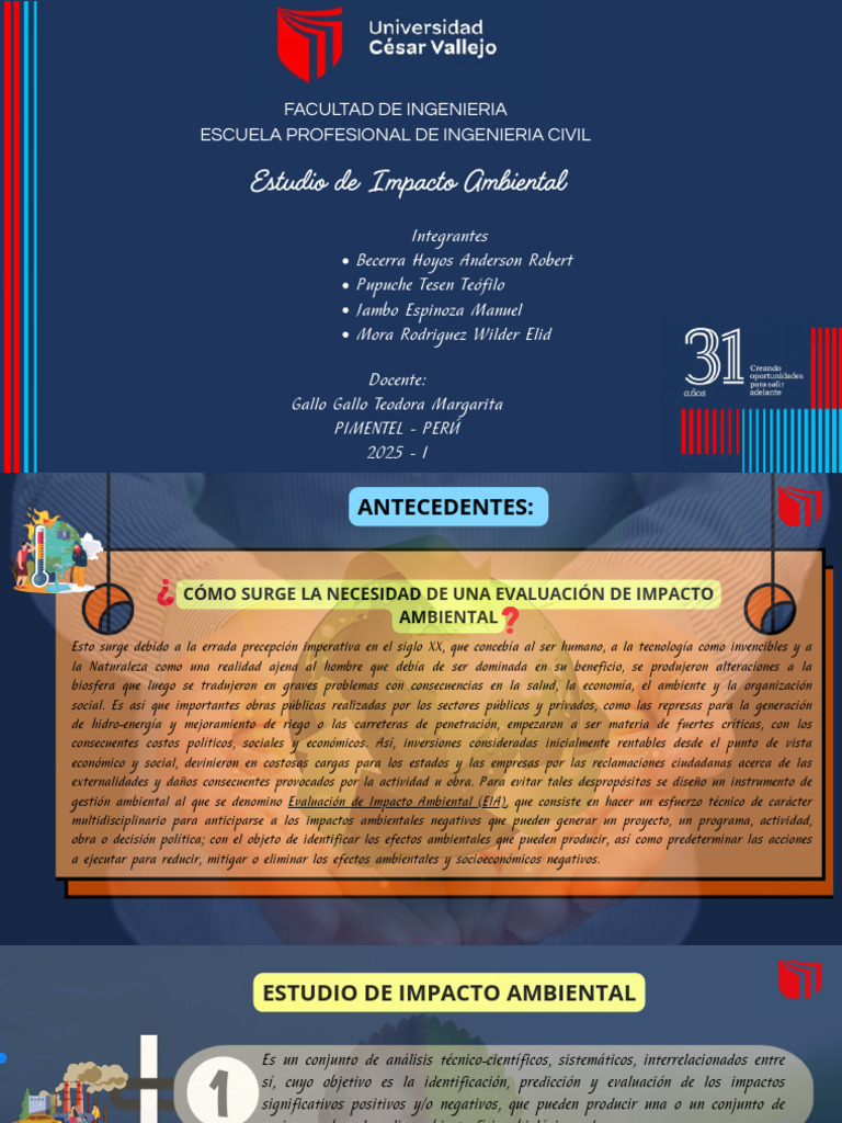 Evaluación de Impacto Ambiental en Ica | PDF | Evaluación de impacto ...