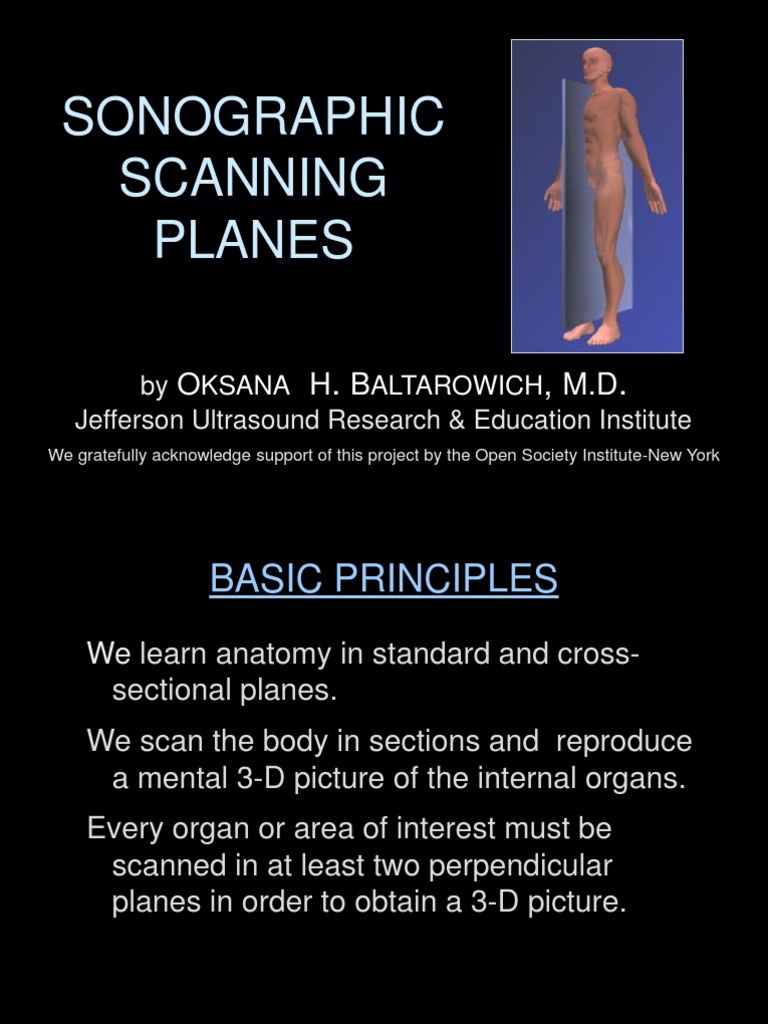 Ultrasound Scanning Planes Explained | PDF | Anatomical Terms Of ...