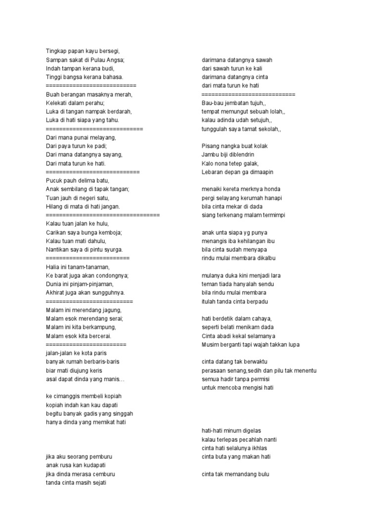 Pantun Pdf