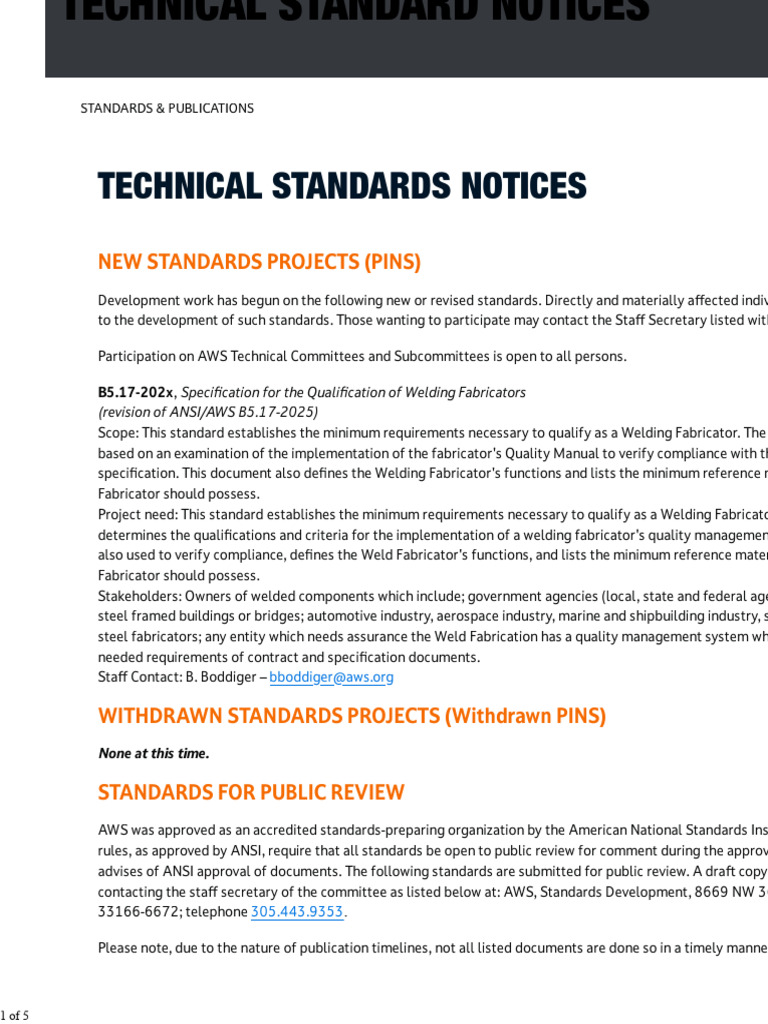 Updates and Announcements | PDF | Specification (Technical Standard)