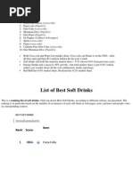 Download Top 10 Soft Drinks by Brenda Marimuthu SN88225816 doc pdf