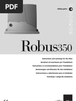 Nice Robuskit Manual