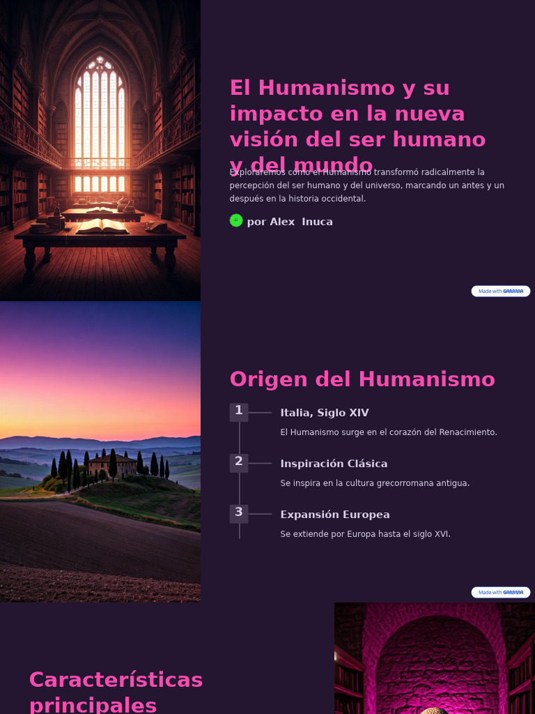 Humanismo: Nueva visión del ser humano | PDF